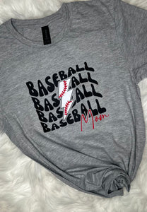 Baseball Mom Tee