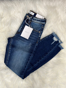 KanCan High Rise Ankle Skinny