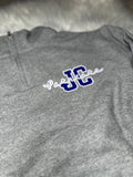 JC Quarter Zip Blue Print
