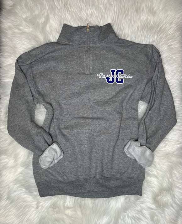 JC Quarter Zip Blue Print
