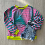 Watermelon Stripe Top