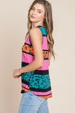 Neon Leopard Tank