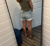 Eunina High-Rise Cut Off Shorts
