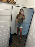 Eunina High-Rise Cut Off Shorts