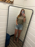 Eunina High-Rise Mom Shorts