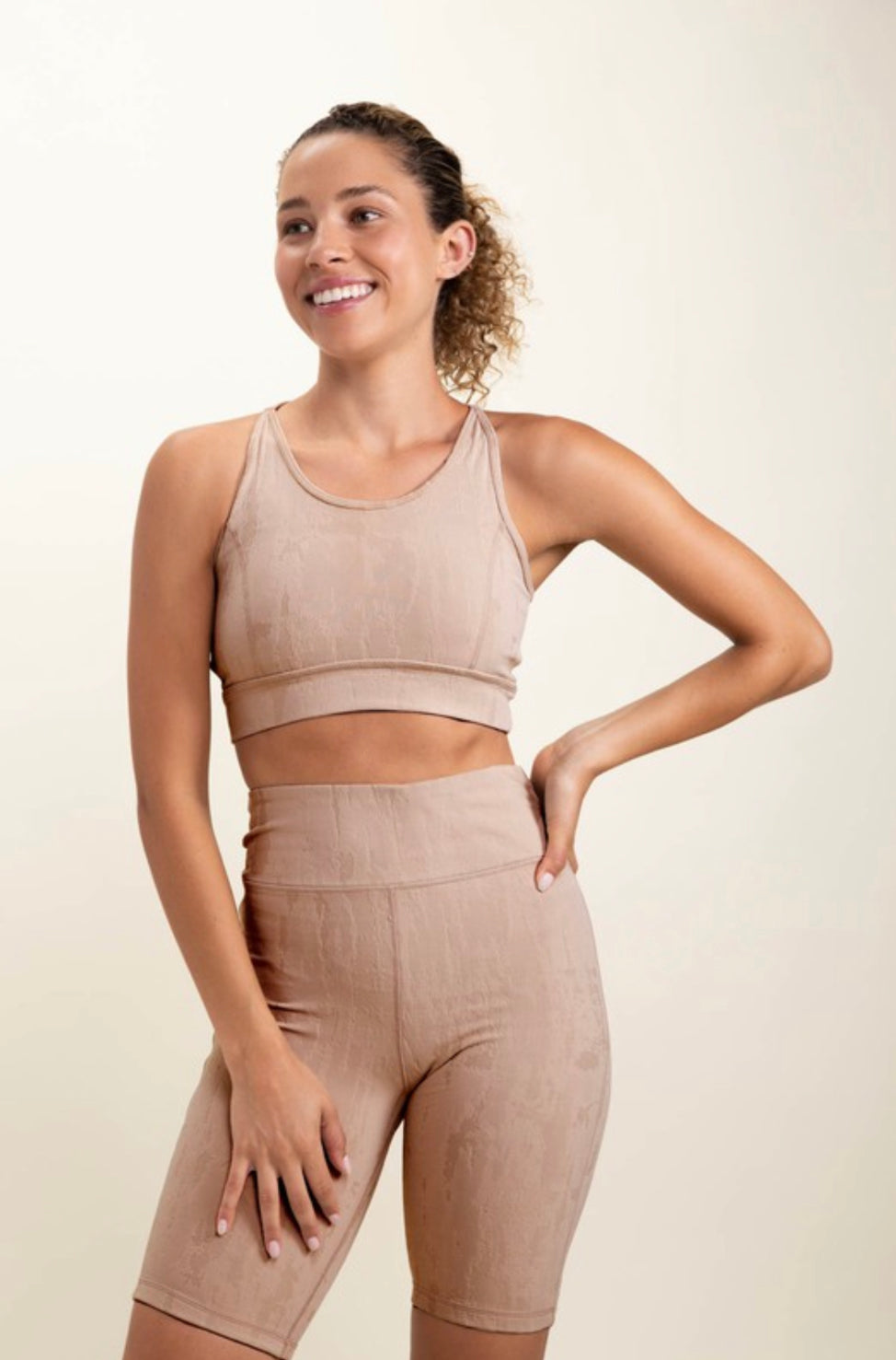 Mono B' Sand Textured Stucco Sports Bra – The Loft on Meridian