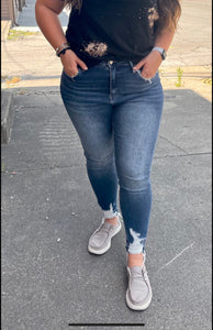 A Vervet High-Rise Skinny Denim