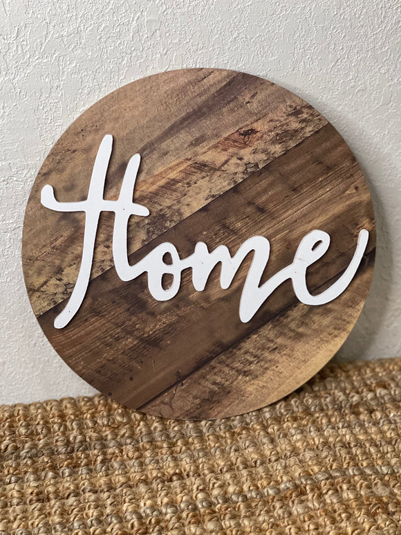 Home Round Decor